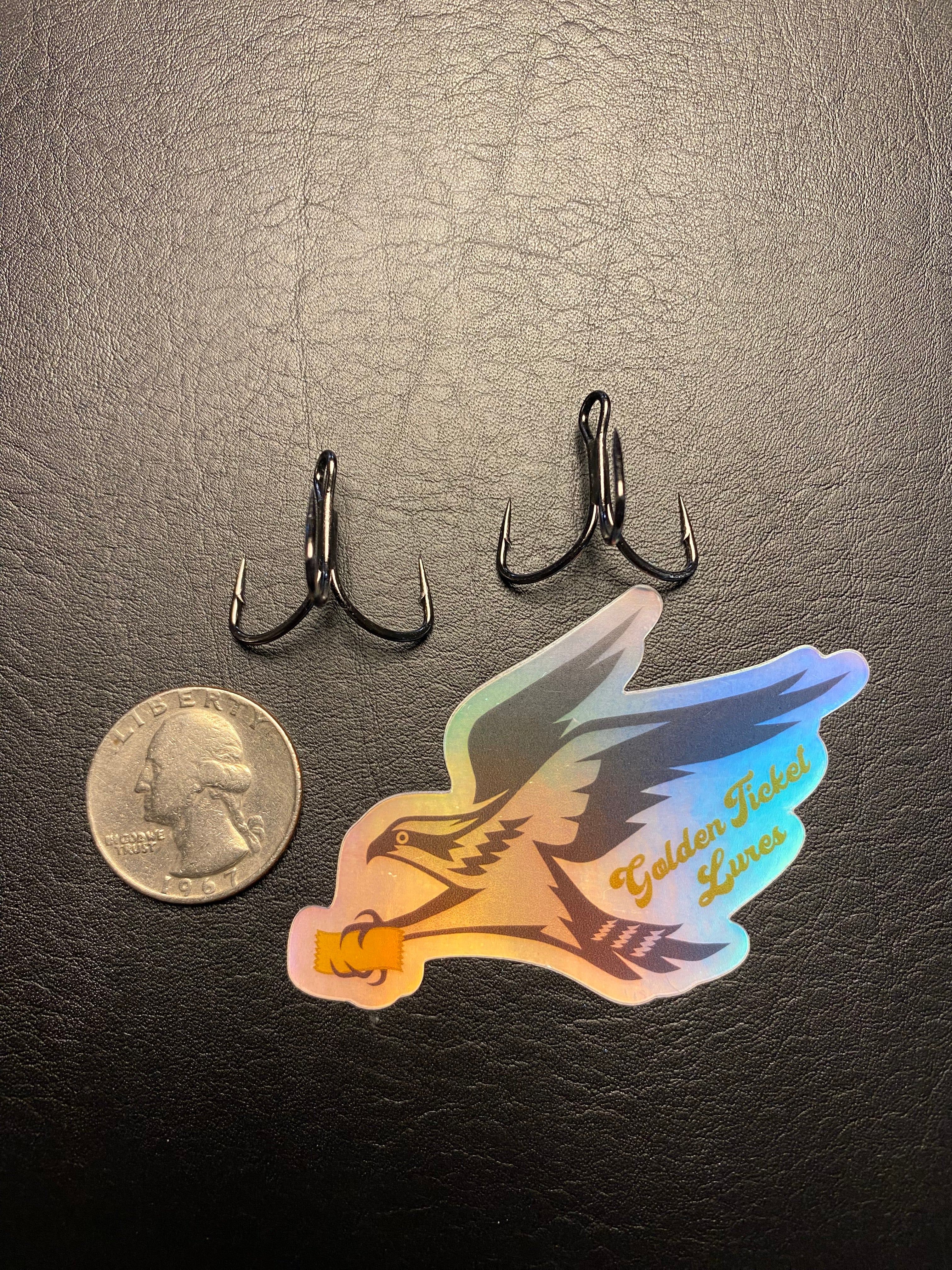 2 - Extra Hooks - KVD Elite X2 Short Shank #2 – Golden Ticket