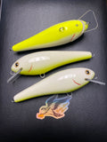 Big Ticket Surface/Sub Surface Swimmer- “Bone Over Chartreuse“