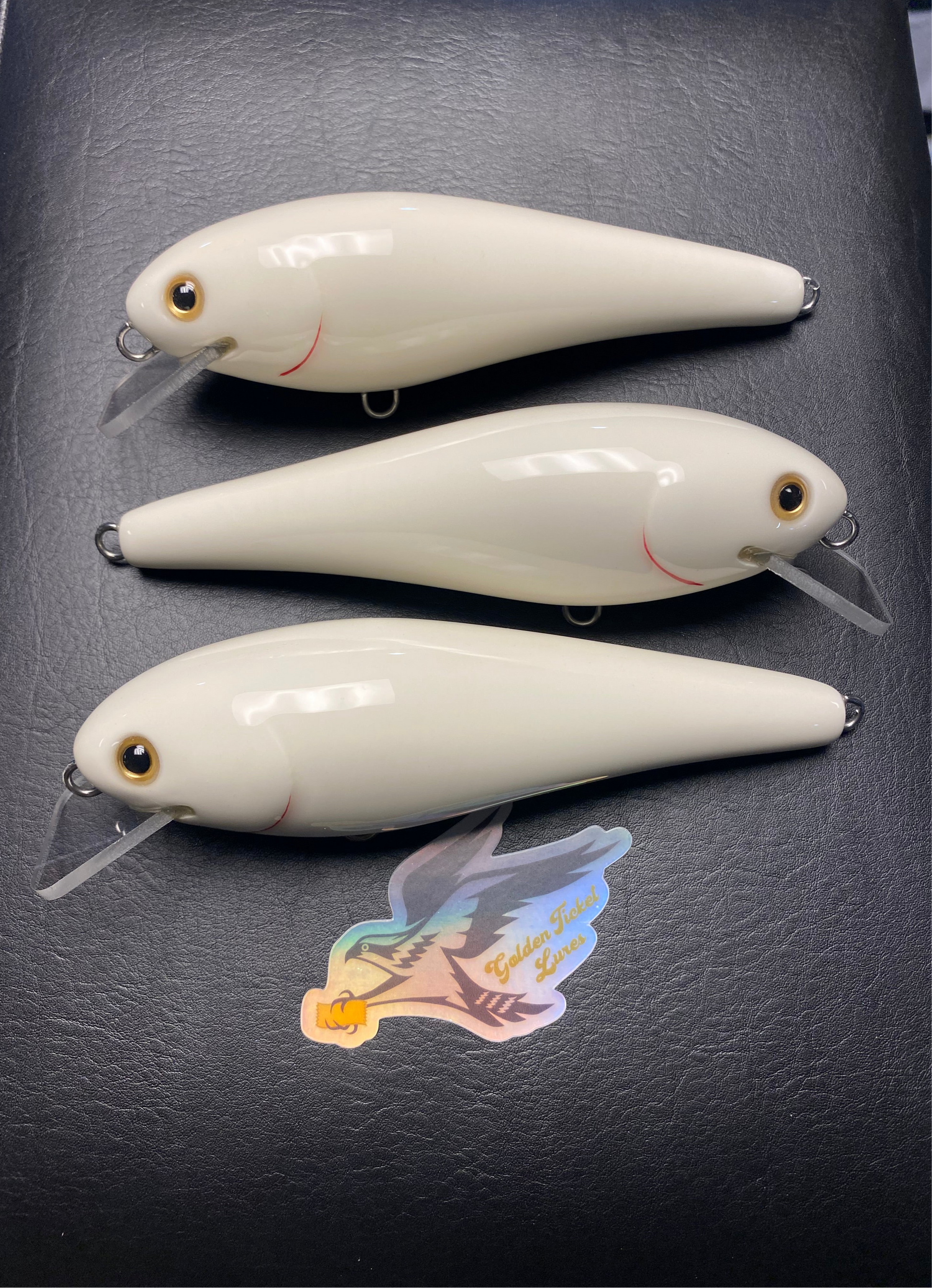 Big Ticket Surface/Sub Surface Swimmer -  "Bone/White”