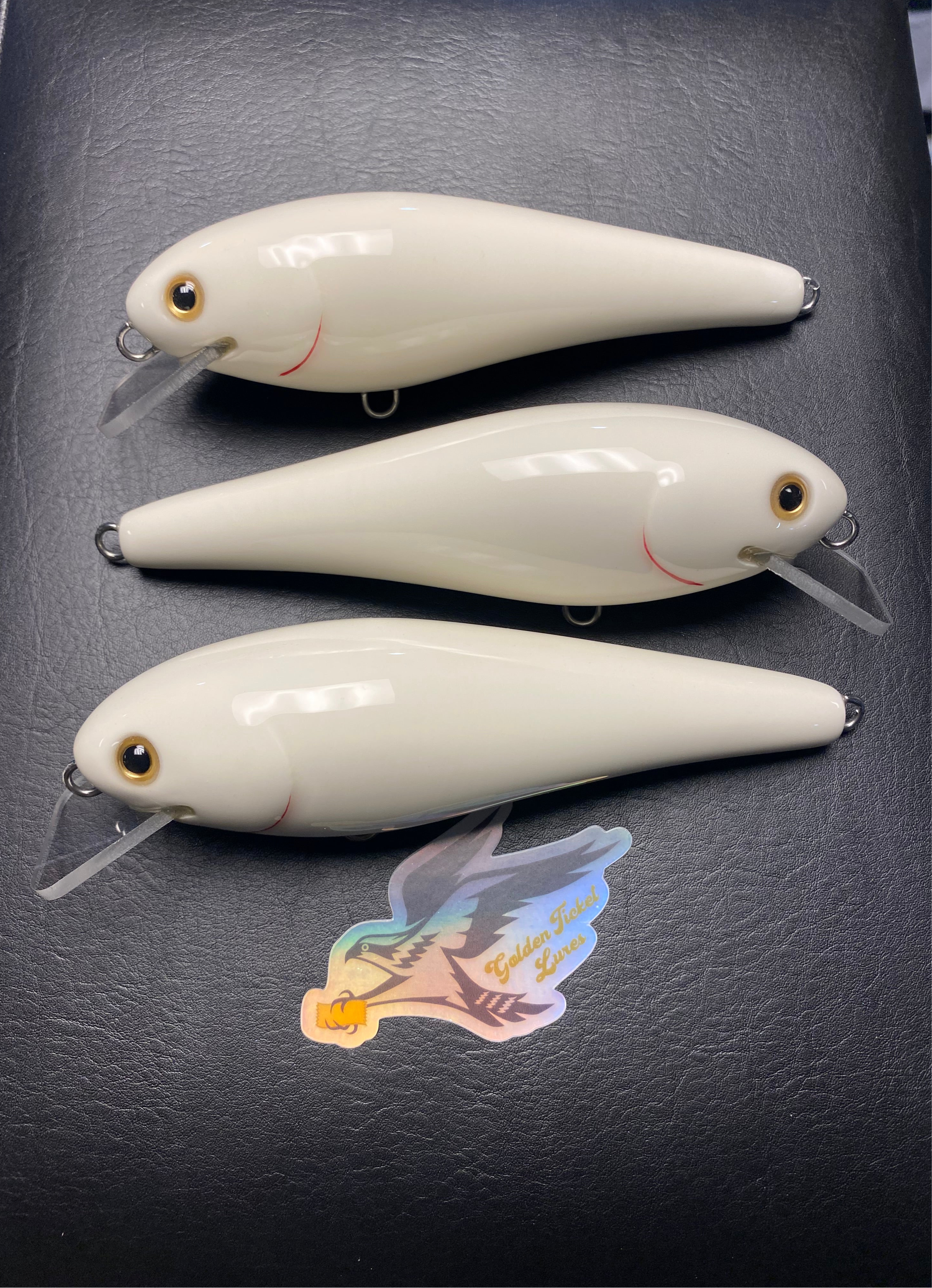Big Ticket Surface/Sub Surface Swimmer -  "Bone/White”