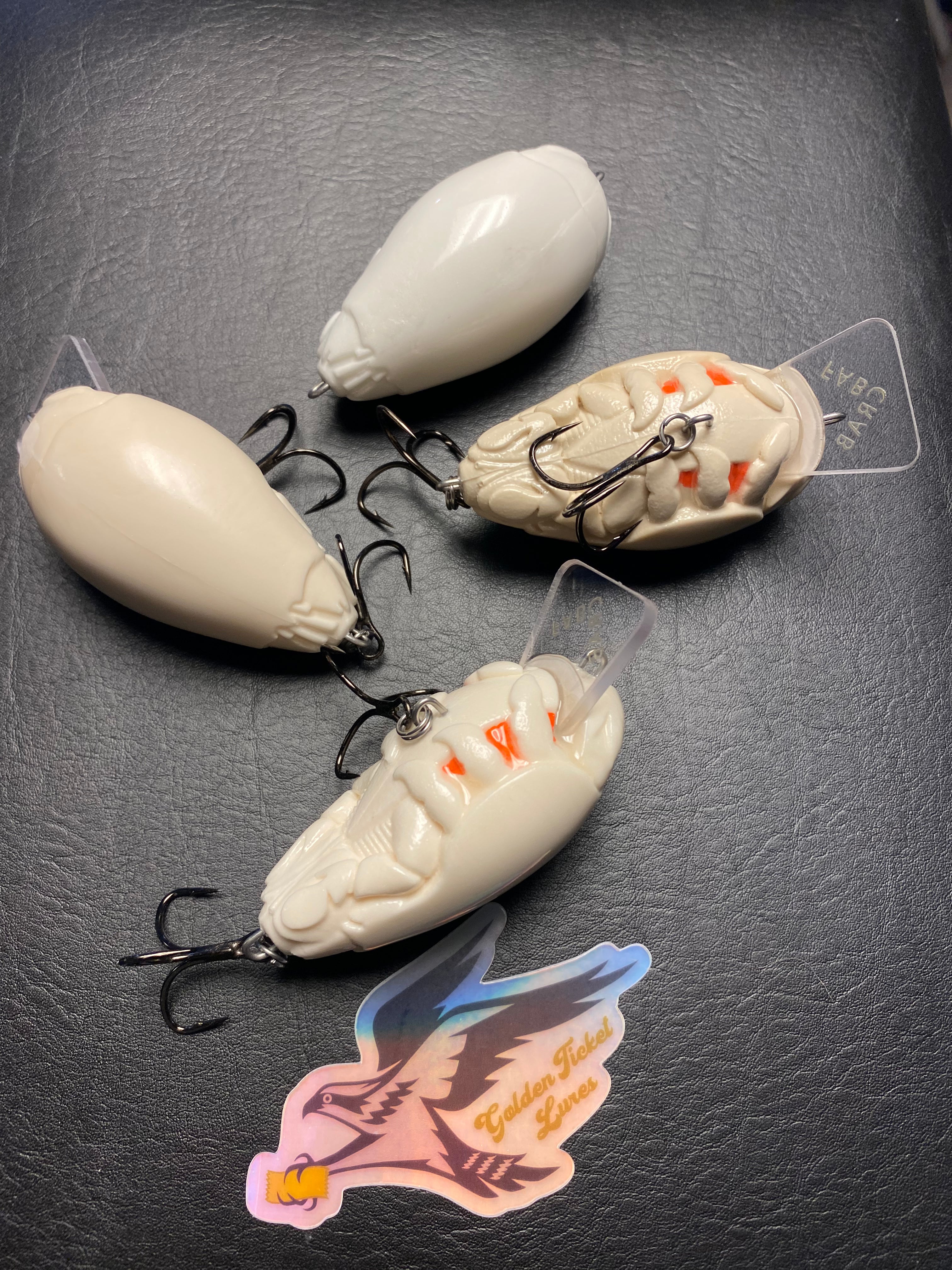 crab lures fishing GTF Official Mole Crab in “Jersey Tan” – Golden Ticket Fishing USA