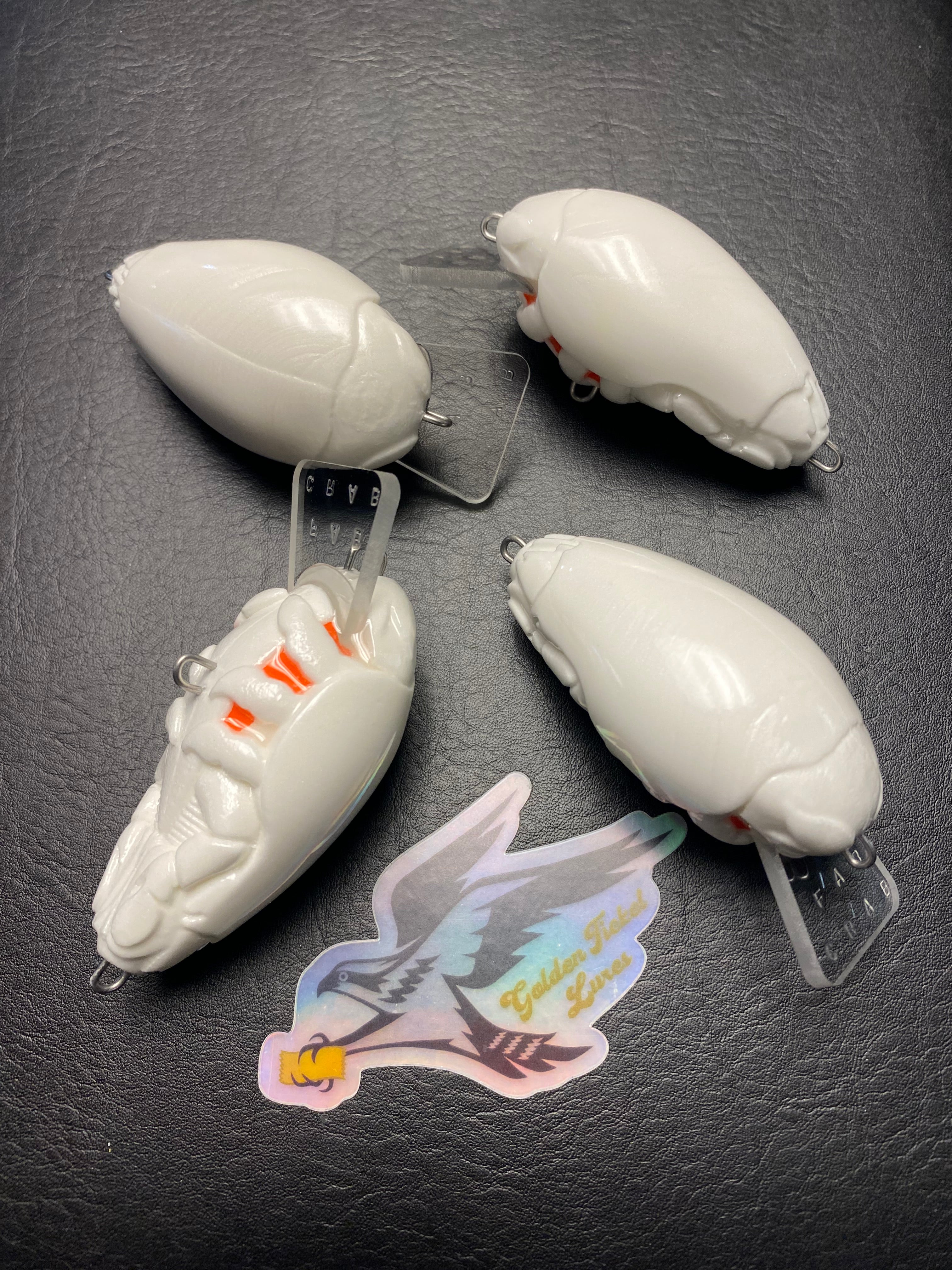 GTF Official Mole Crab in “White Pearl”