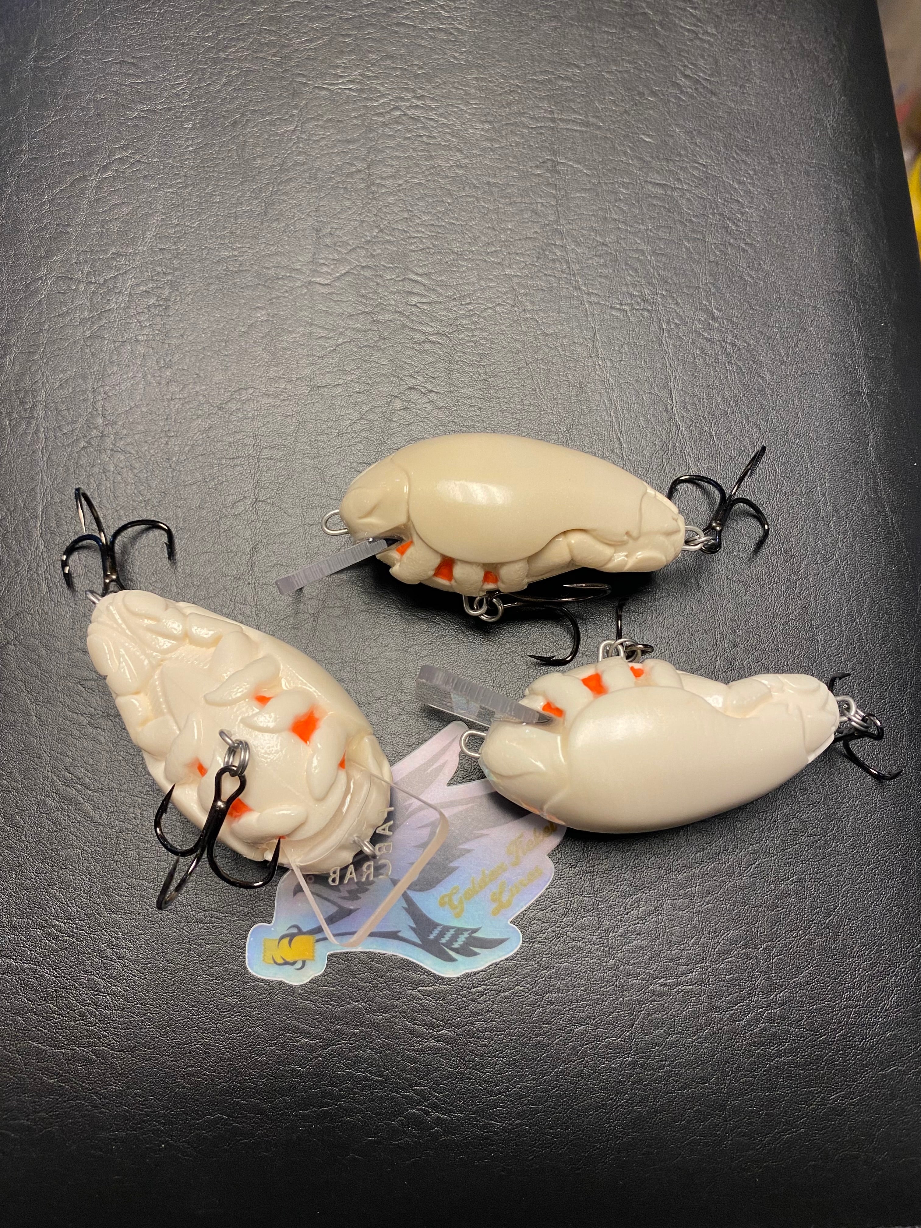 crankin crab fishing lure Cranka Brown Heavy the Rebel Big Craw perfectly mimics the look and pulsating action of one of bass favorite snacks Cranka Crab